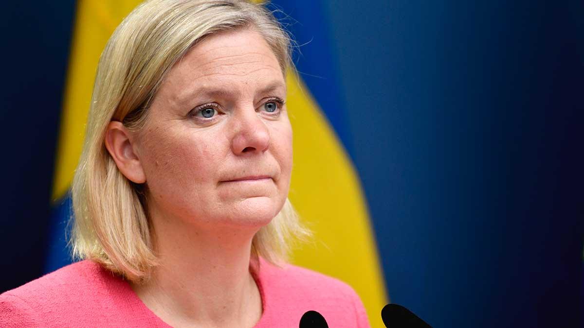 Finansminister Magdalena Andersson säger att det är överraskande att fler företag inte sökt statligt stöd under coronakrisen. Samtidigt menar kritikerna att regelverket är krångligt. (Foto: TT)
