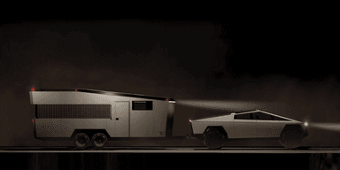 Cyber trailer, husvagnen från framtiden som klarar sig helt off-grid. (Foto: Living Vehicle)