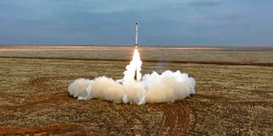 En rysk Iskander-K1-missil som ingick i en övning 2022.