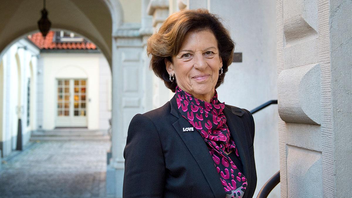 Antonia Ax:son Johnson donerar 50 miljoner kronor till Handelshögskolan i Stockholm. (Foto: TT)