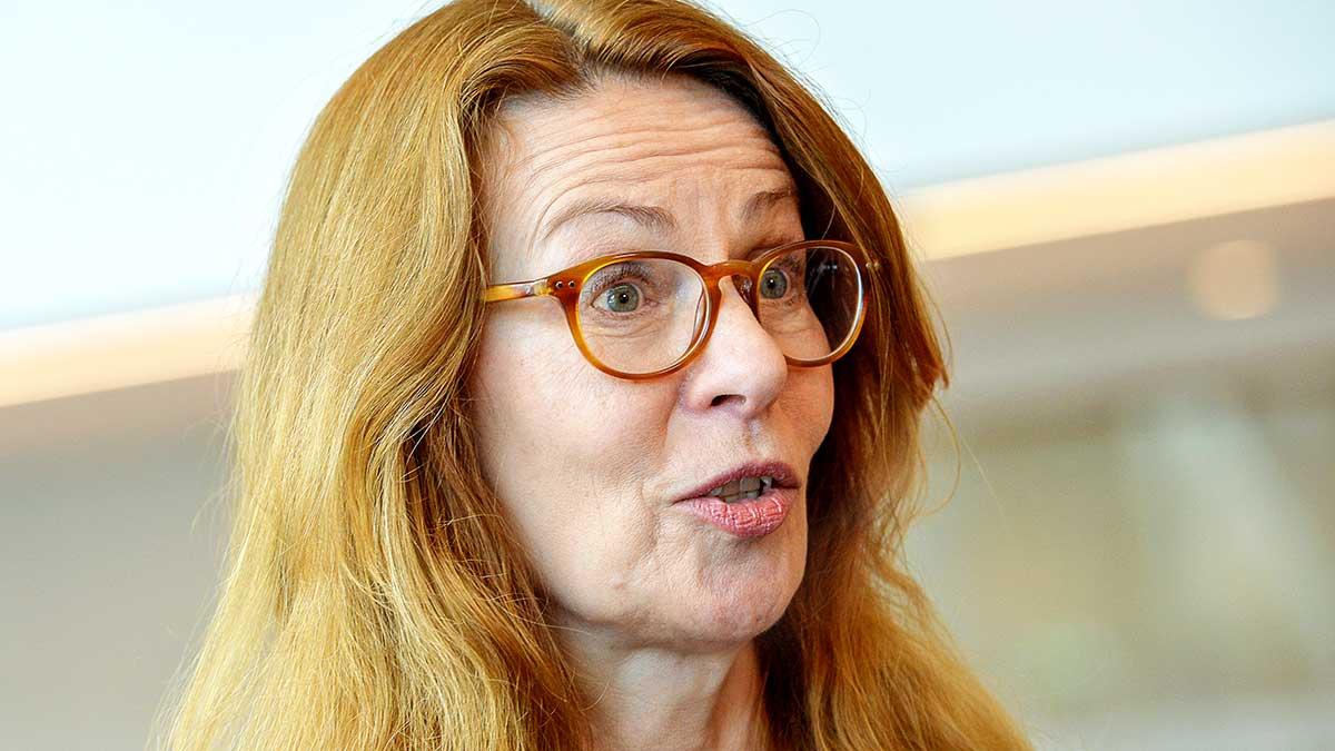 Swedbanks sparkade vd Birgitte Bonnesen är kallad till polisförhör på Ekobrottsmyndigheten med anledning av penningtvättshärvan, uppger SvD, och Aktiespararna räknar med att hon åtalas. (Foto: TT)