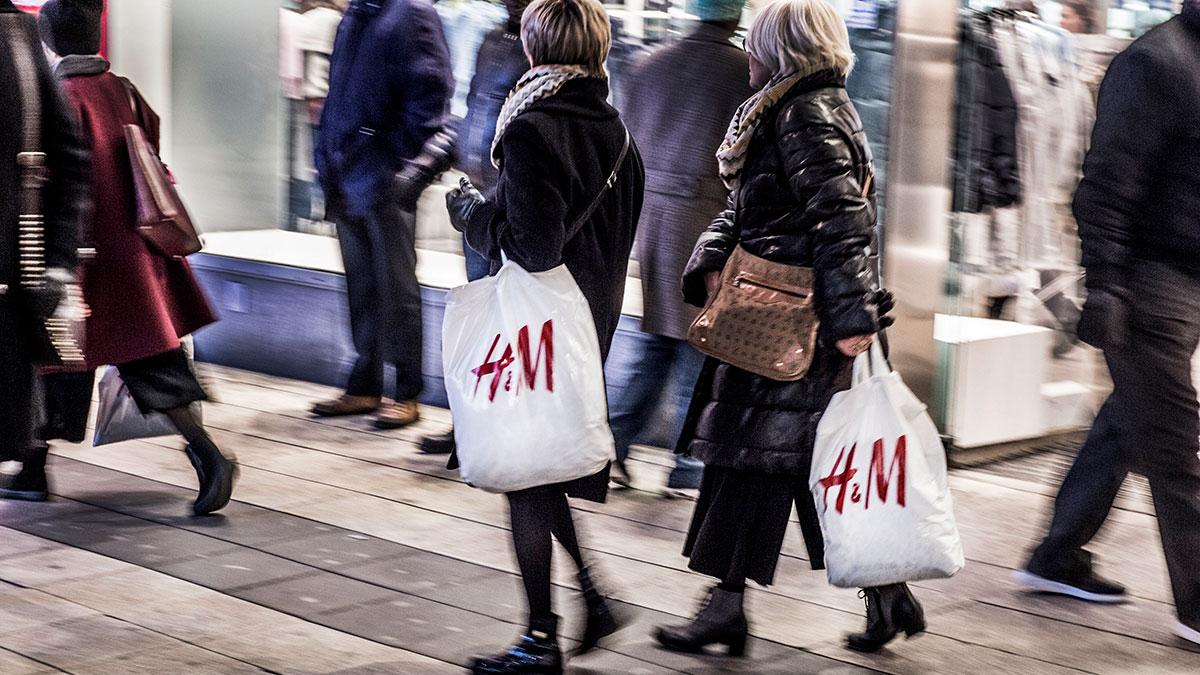 H&M går nu ut med siffror över hur onlineförsäljningen går. (Foto: TT)