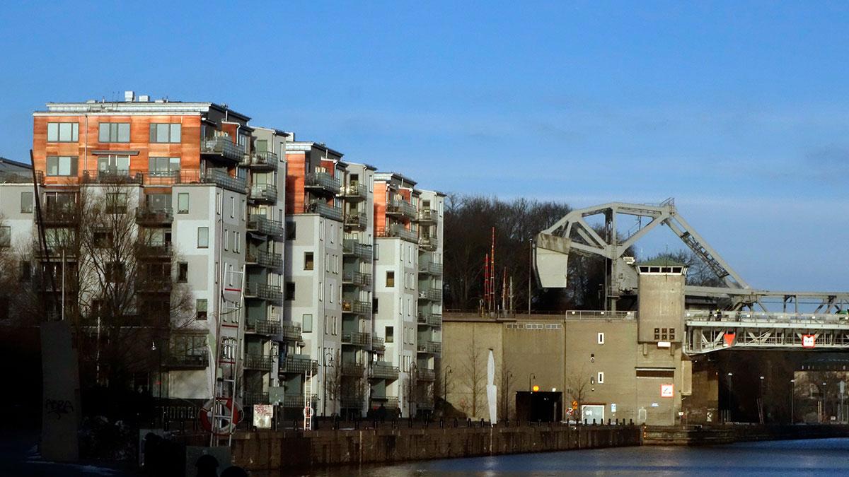 Stockholms får bottenbetyg i EU-rapporten för sin bostadssituation. Bilden är från Danvikstull. (Foto: TT)