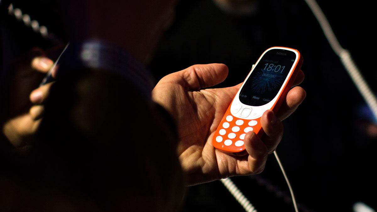 Nokia 3310 i ny tappning. (Foto: TT)