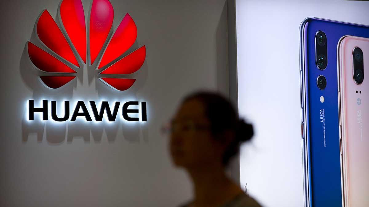 Huawei öppnar sin första butik utanför Kina i Wien i Österrike. (Foto: TT)