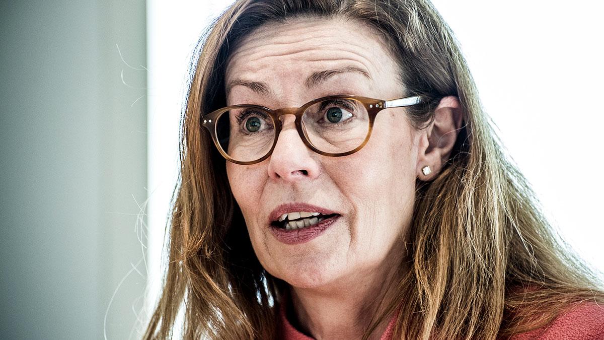 Swedbanks vd Birgitte Bonnesen har försäkrat att banken inte varit inblandad i penningtvättsskandalen i Estland. Nu visar SVT:s Uppdrag gransknings avslöjande något annat. (Foto: TT)