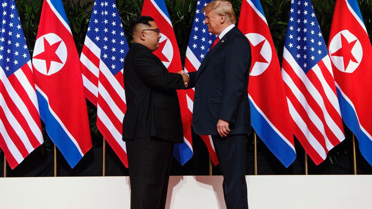 Donald Trump och Kim Jong-un träffas i dag på nytt i ett toppmöte. (Foto: TT)