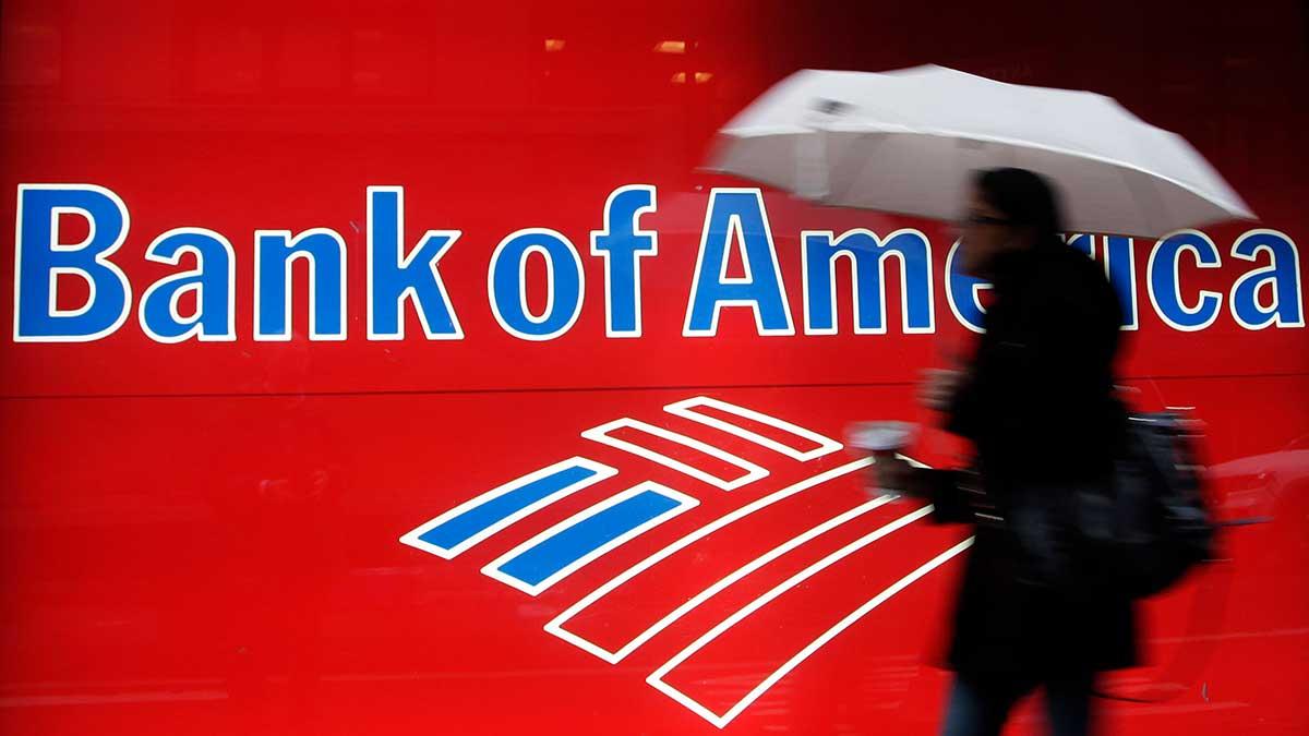 Bank of America aktier