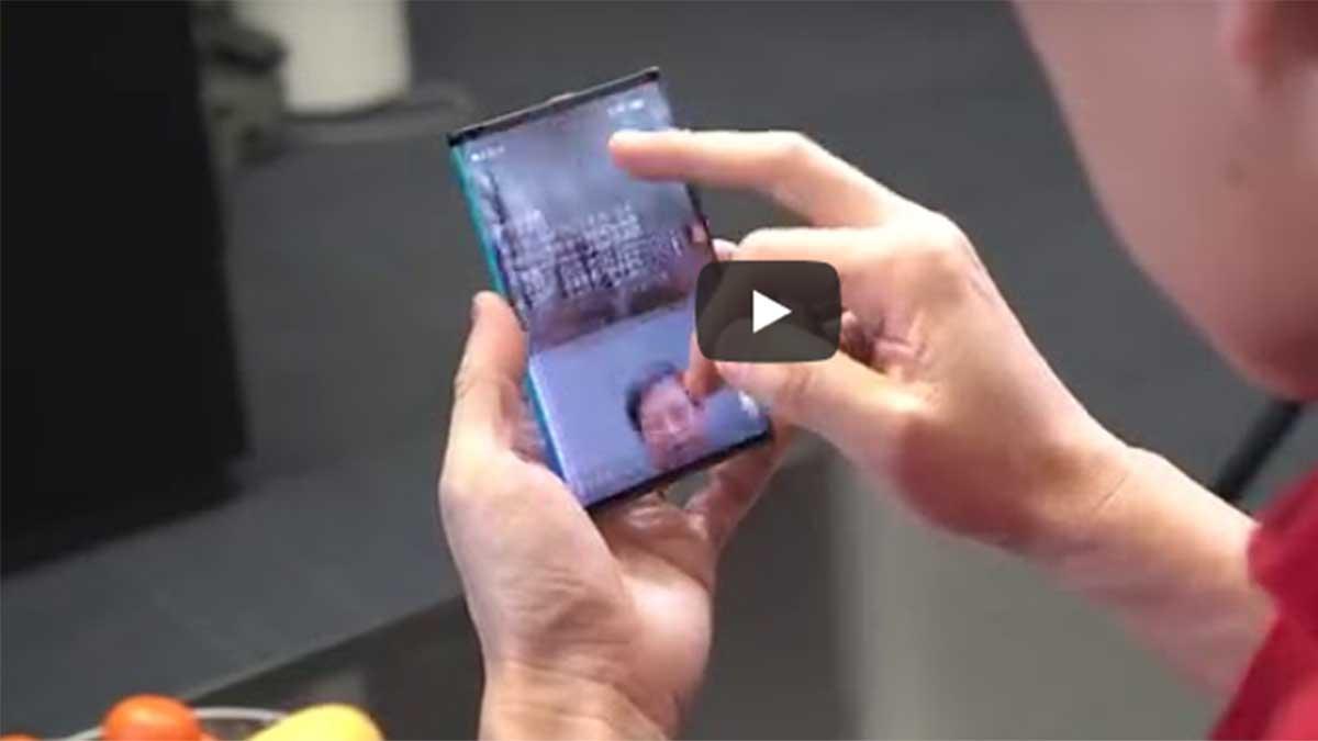 Xiaomi visar upp en vikbar telefon i videon