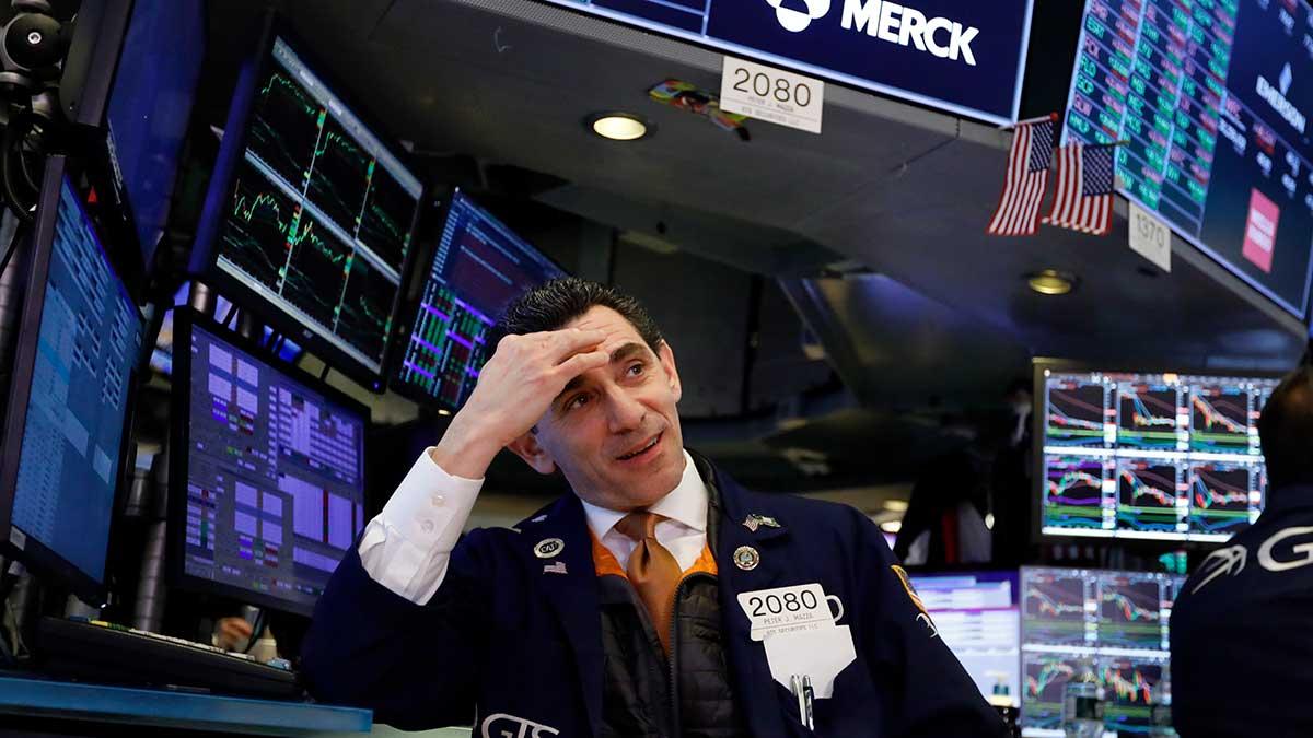 Kurserna på New York-börsen vände nedåt på onsdagen efter två raka uppgångsdagar. (Foto: TT)