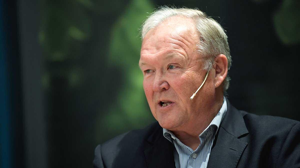 Sveriges tidigare statsminister Göran Persson, som var finansminister under krisåren på 1990-talet, uppger att han är ohyggligt oroad över den realekonomiska utvecklingen i hela världen. (Foto: TT)