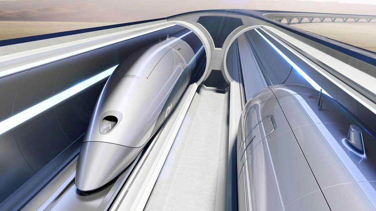 Missade du Tesla-tåget? Det finns fortfarande möjligheter att hoppa på elbilstrenden. På bilden är Hyperloop som påbörjades av Elon Musk. (Foto: Wikicommons)