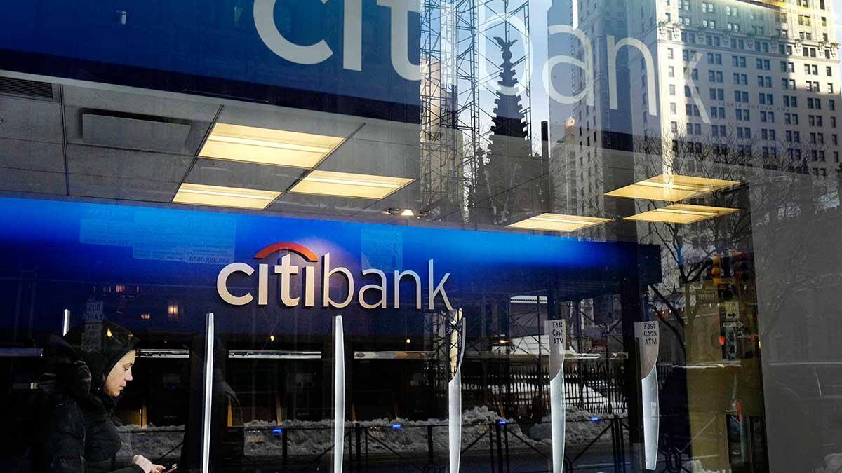 Bankjätten Citigroup ska betala 400 miljoner dollar i böter till federala banktillsynsmyndigheter på grund av allvarliga och pågående brister i koncernen. (Foto: TT)