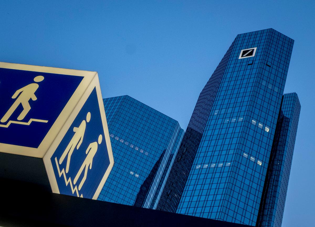 Deutsche Bank bötfälls