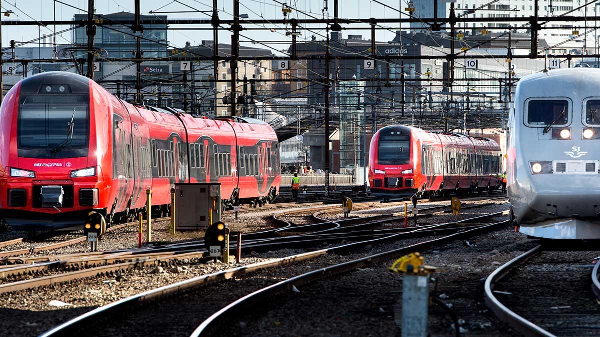 Upprördheten är stor bland företagare i Jönköpingsregionen över planerna på att kapa kostnaderna för snabbtågsspåret. "Tragiskt", säger en vd. (Foto: TT)