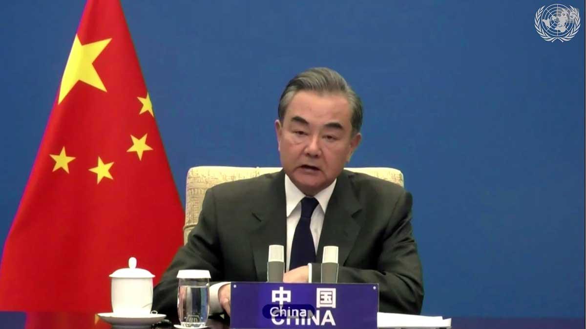 Kinas utrikesminister Wang Yi. (Foto: TT)