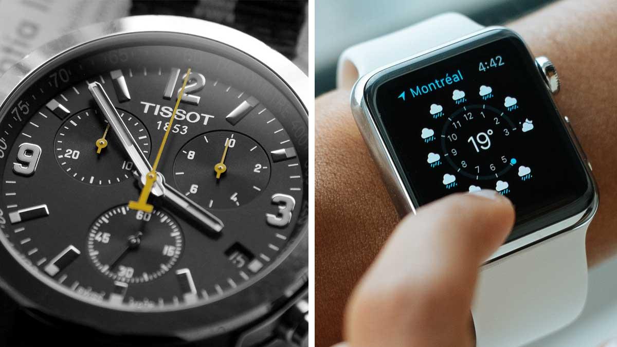 Schweiziska Tissot och Swatch har hamnat på efterkälken efter Apples intåg på klockmarknaden. (Foto: Wikimedia Commons)
