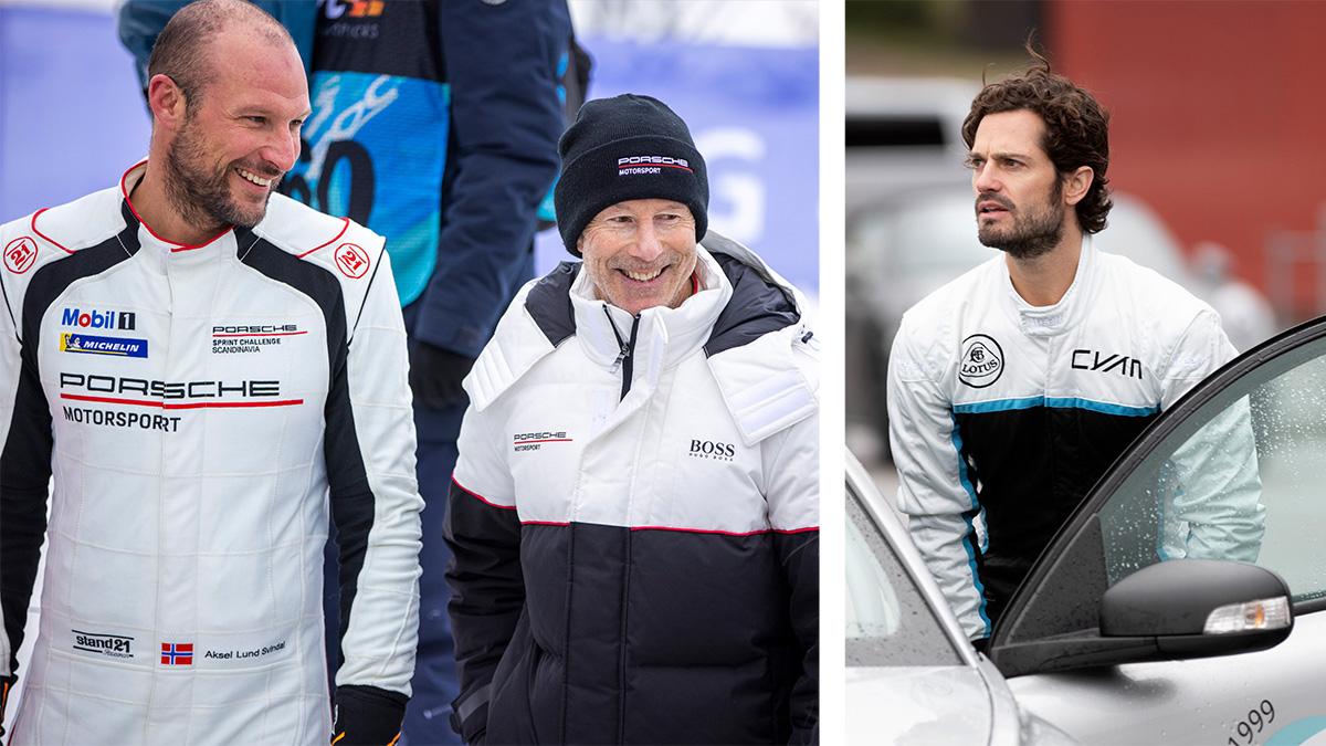Skidkungarna Aksel Lund Svindal och Ingemar Stenmark ska den kommande säsongen tävla mot Prins Carl Philip i Porsche Sprintchallenge.