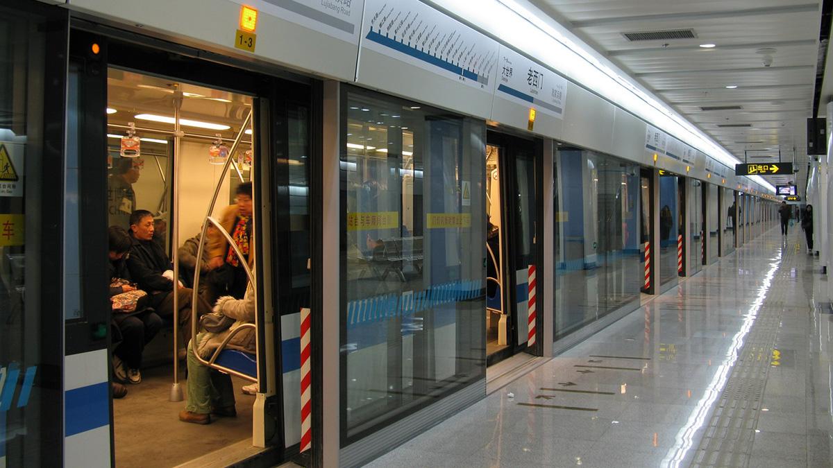 tunnelbana Shanghai