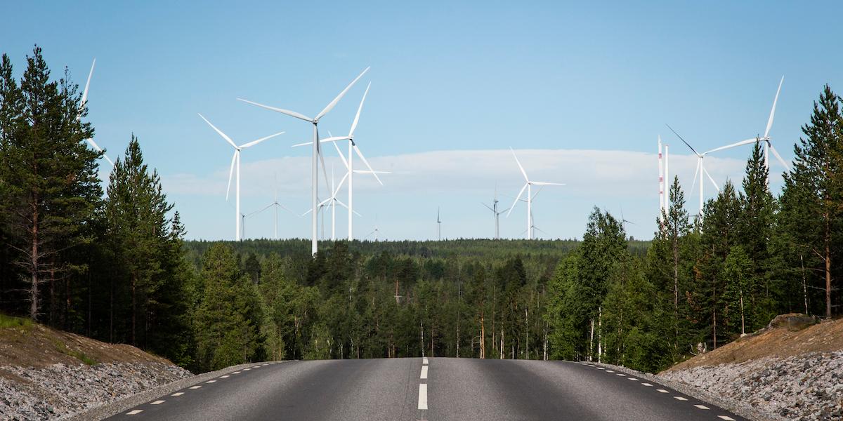 I september producerade vindkraften i Sverige mer el än kärnkraften