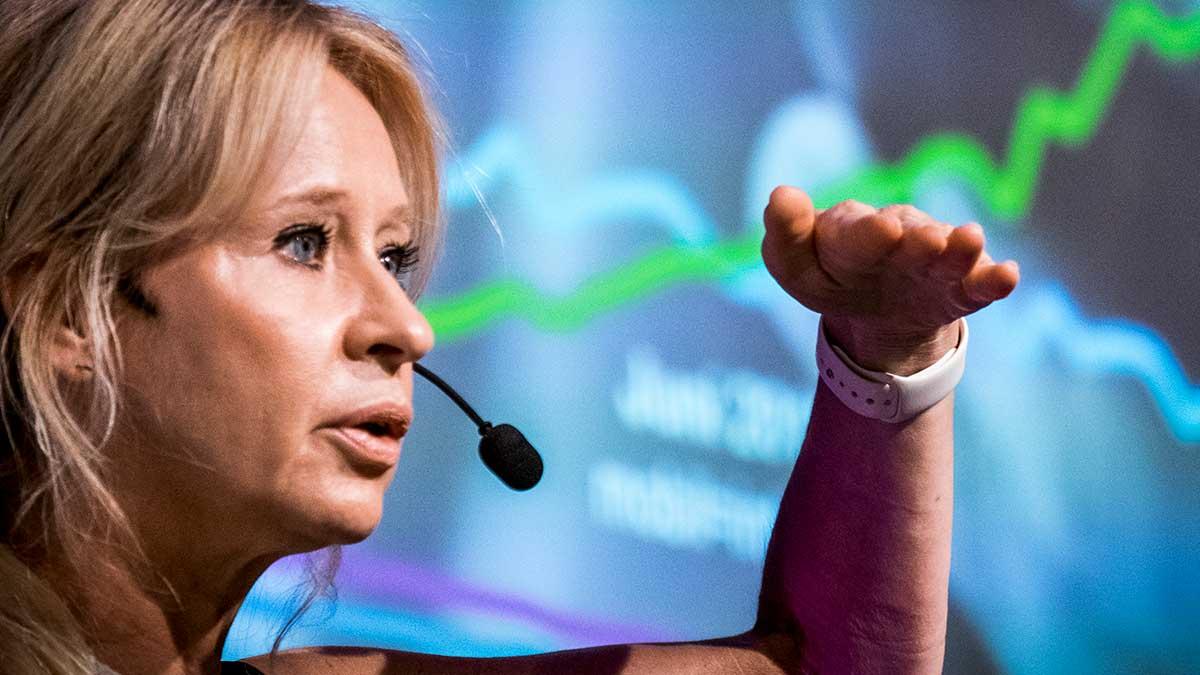 Den tidigare SEB-chefen Annika Falkengren (bilden) lämnar styrelsen för fordonsbjässen Volkswagen. (Foto: TT)