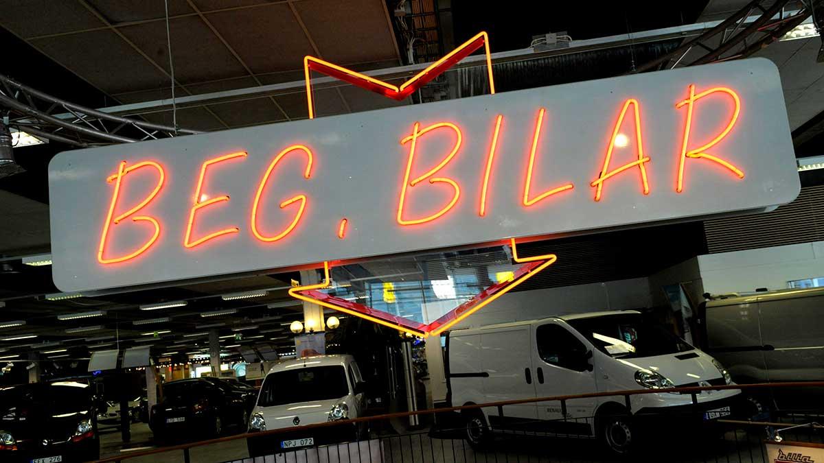 Efterfrågan på begagnade bilar är hittills i år upp tre procent. (Foto: TT)