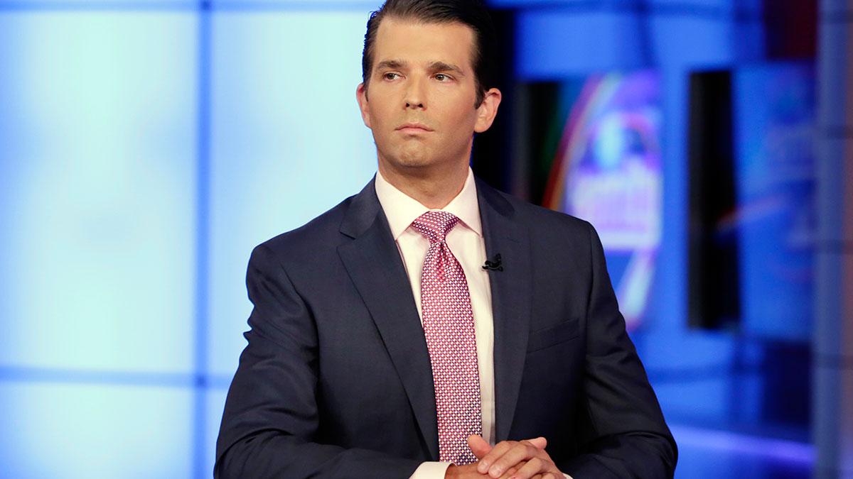 Donald Trump Jr är just nu hårt pressad. (Foto: TT)