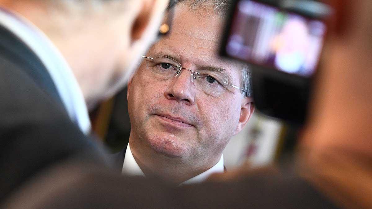 Verkstadsjätten Volvos vd Martin Lundstedt. (Foto: TT)