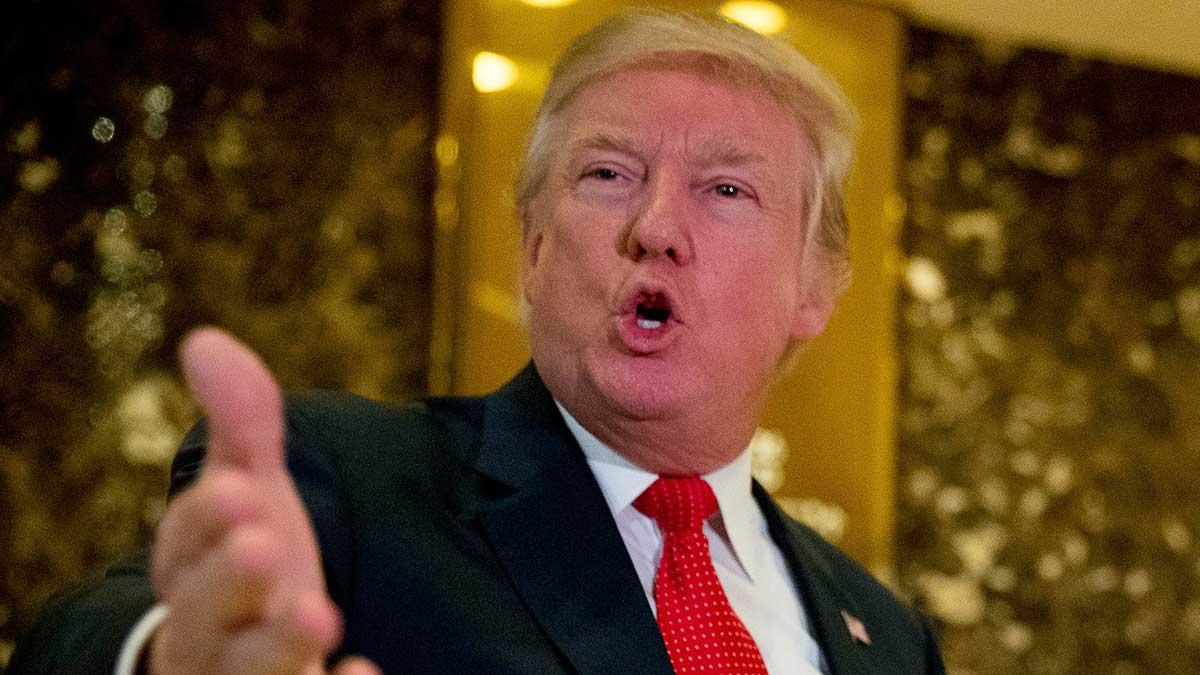 Time korar Donald Trump till Person of the Year. /Foto: TT)