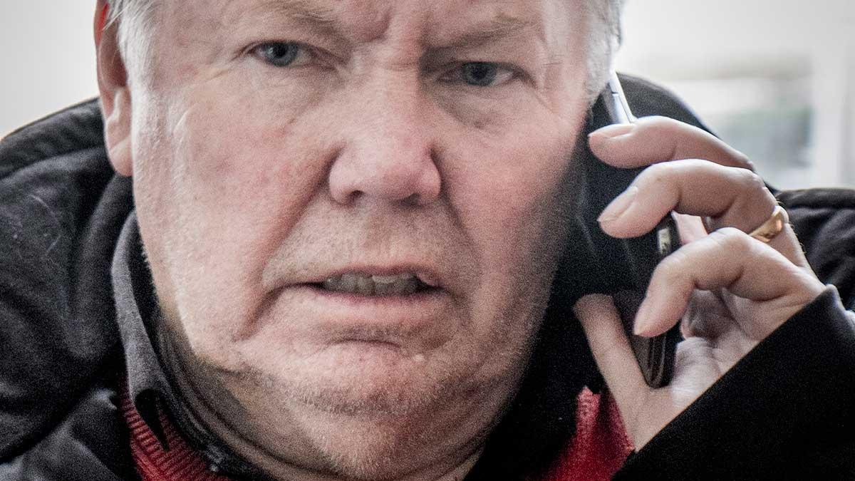 Bert Karlsson medger bokföringsbrottet. (Foto: TT)