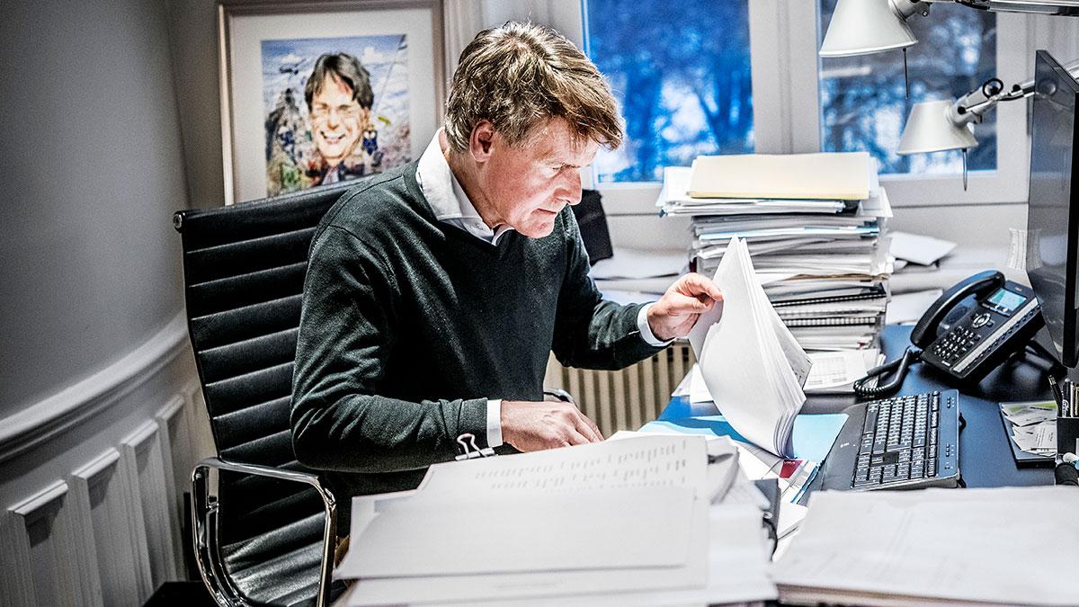 Christer Gardells fond Cevian Capital har gått sämre än sitt index under flera av de senaste åren. (Foto: TT)