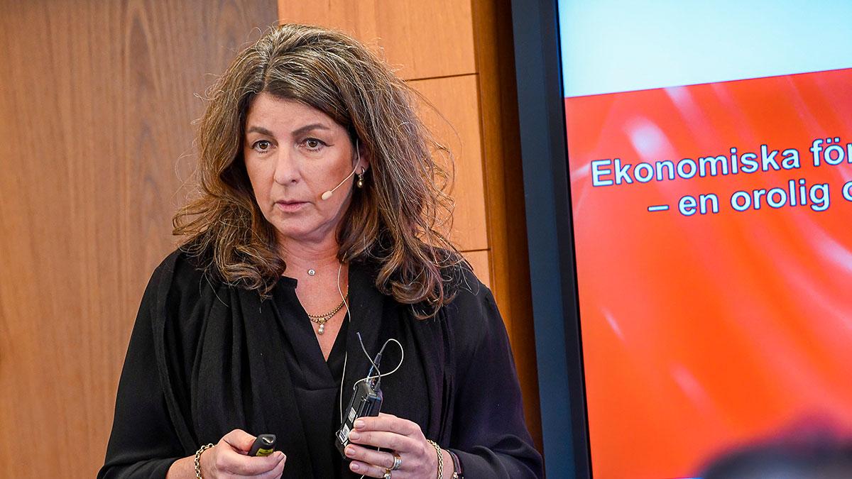 Svenskt Näringslivs chefekonom Bettina Kashefi. (Foto: TT)