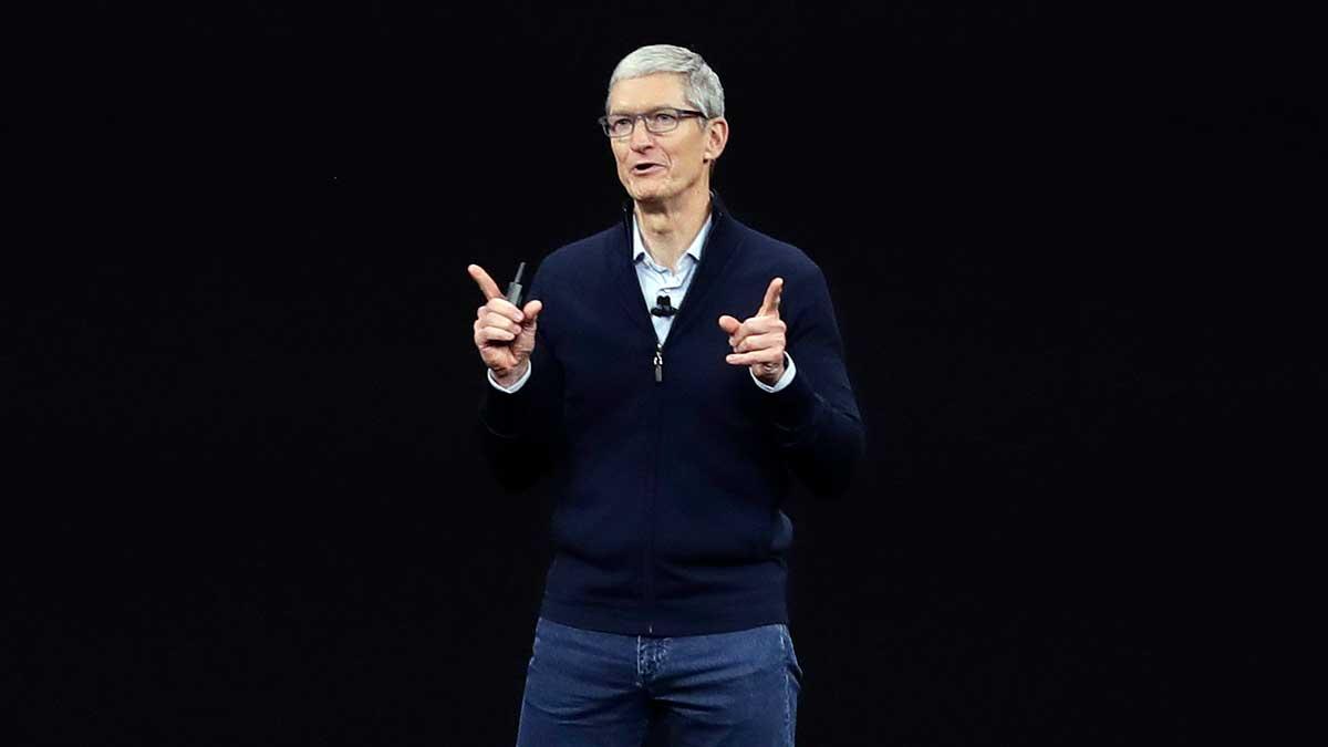 Applebossen Tim Cook har fått aktier värda 1