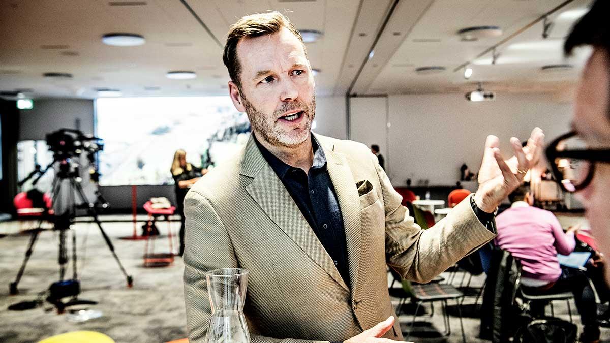 Telias vd Johan Dennelind lämnar sin post nästa år. (Foto: TT)