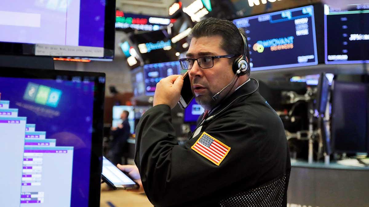 Nedgångar i techsektorn tyngde NY-börsen samtidigt som förnyad optimism gällande handelsrelationerna mellan USA och Kina gav stöd. Bilden är tagen vid ett tidigare tillfälle. (Foto: TT)