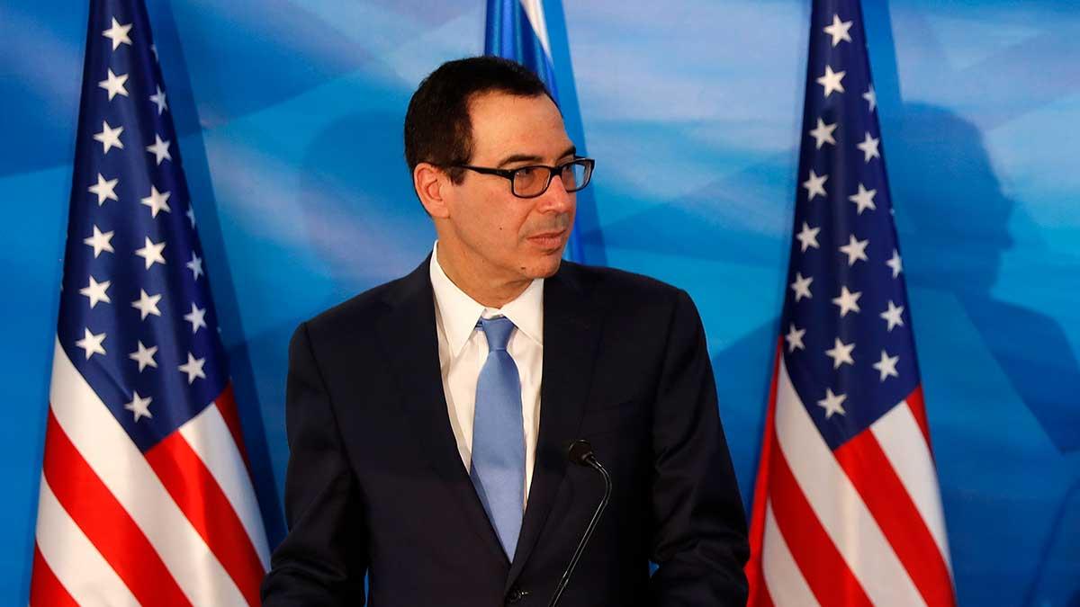 USA:s finansminister Steven Mnuchin. (Foto: TT)