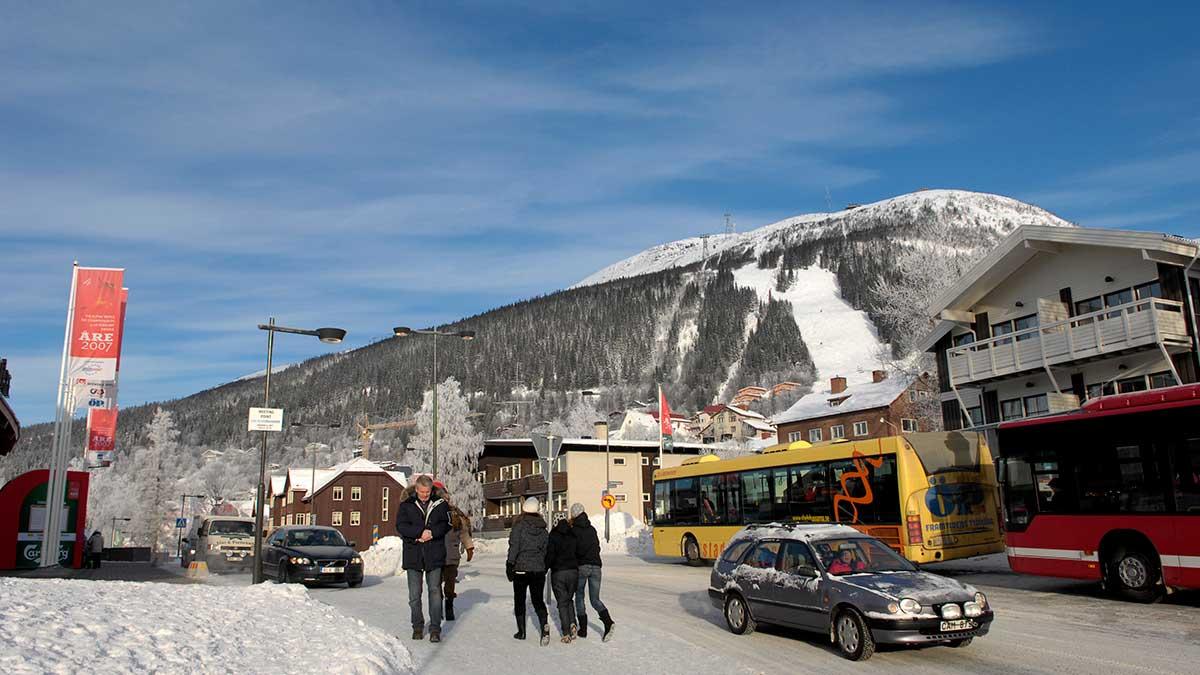 Åre har för andra gången utsetts till Sveriges bästa kommun för nya företagare. Bilden är tagen i ett annat och tidigare Åre-sammanhang. (Foto: TT)