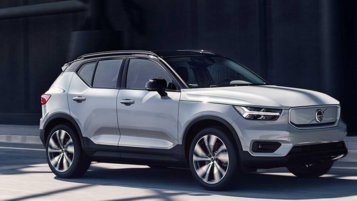 Volvos elbil XC40 Recharge P8 AWD gasas redan före säljstart. (Foto: TT)