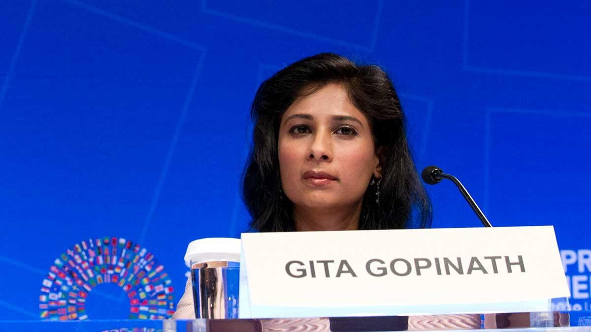 IMF:s chefekonom Gita Gopinath. (Foto: TT)