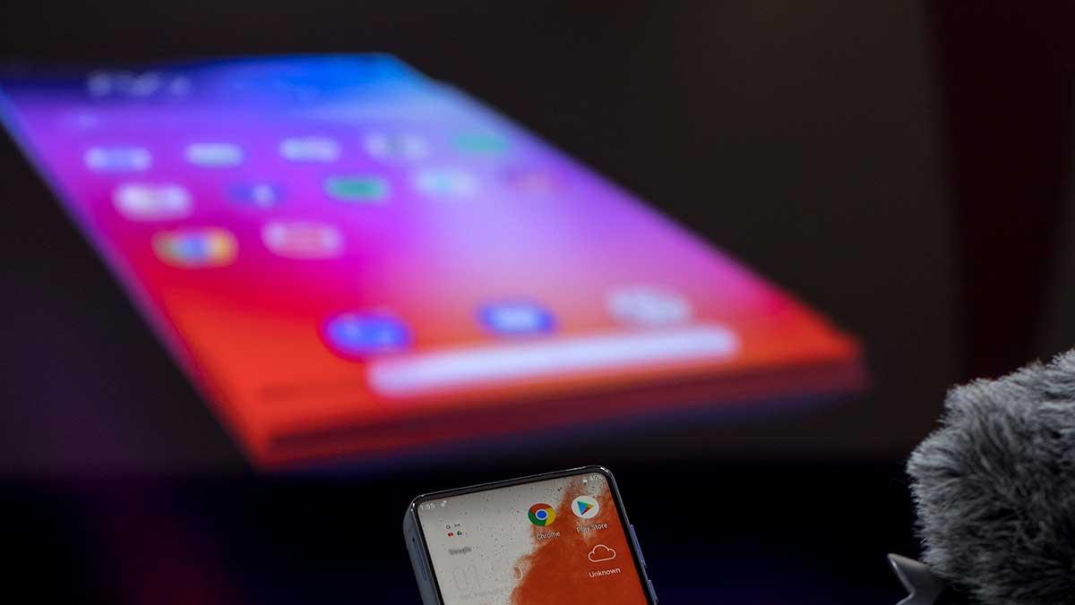 GSMA ställer nu helt in mobilmässan MWC i Barcelona då oron över coronaviruset gör det "omöjligt" att genomföra eventet. Bilden är tagen vid ett tidigare tillfälle. (Foto: TT)