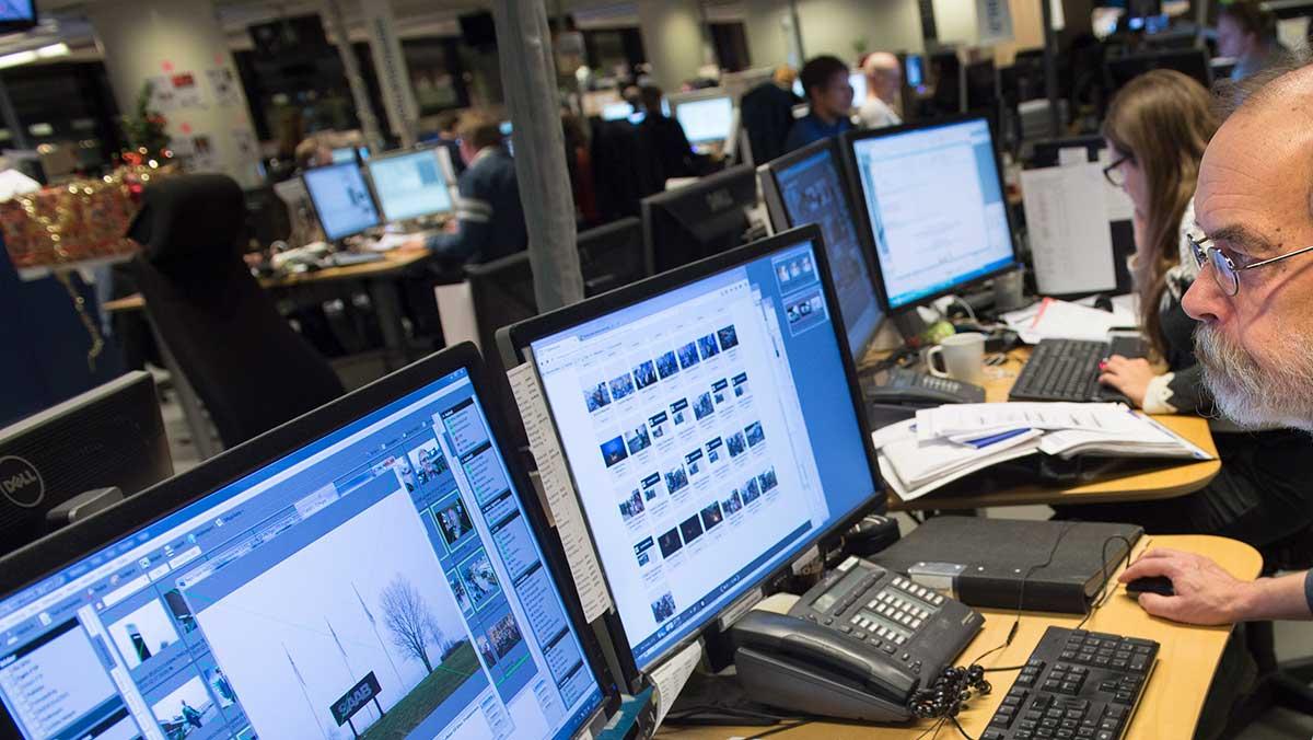 Mer än var tredje över 55 år räknar med att arbeta i stället för att pensionera sig och drygt åtta av tio företagare är positiva till att behålla anställda över 65 år. Bilden är tagen vid ett tidigare sammanhang. (Foto: TT)
