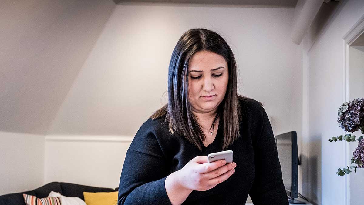 Andra Farhad, vd för Börshajen Sverige AB, känner sorg över att Börshajen Academy nu ställs i Globen på grund av coronaviruset. (Foto: TT)