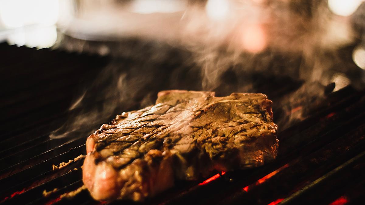 Grillat kött