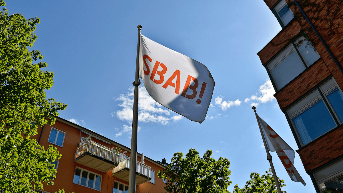 SBAB, Flagga