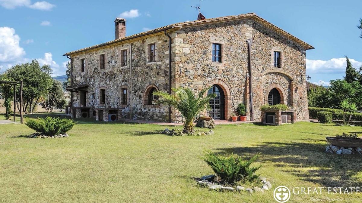 Lantgård i Toscana
