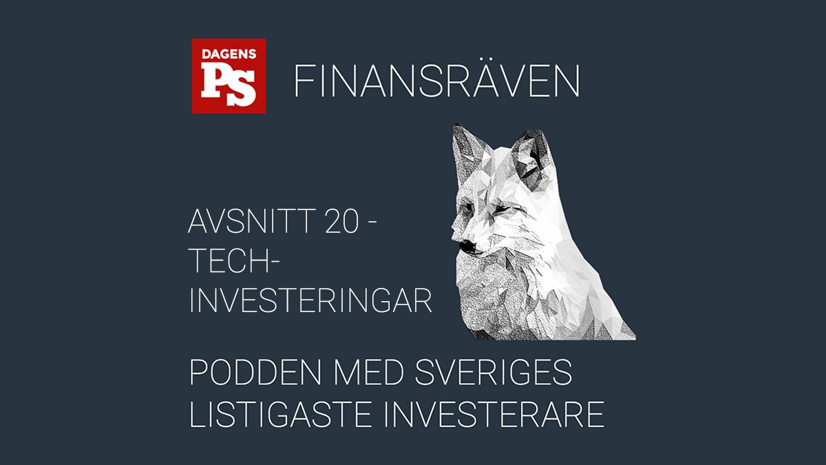 I dagens avsnitt av Finansräven möter ni den framgångsrika techinvesteraren Robert Ahldin. Han var bland de första att investera i succébolag som Spotify, Ebay och Google.