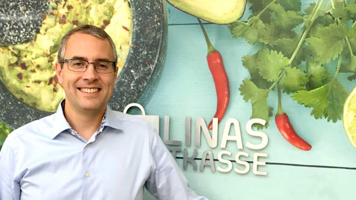 Walker Kinman, vd för LMK Group som står bakom Linas Matkasse och nu siktar på att ta sig till börsen med en värdering på 760 miljoner kronor. (Foto: Press)