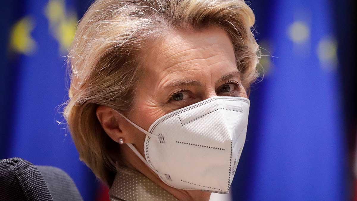 EU-kommissionens ordförande Ursula von der Leyen