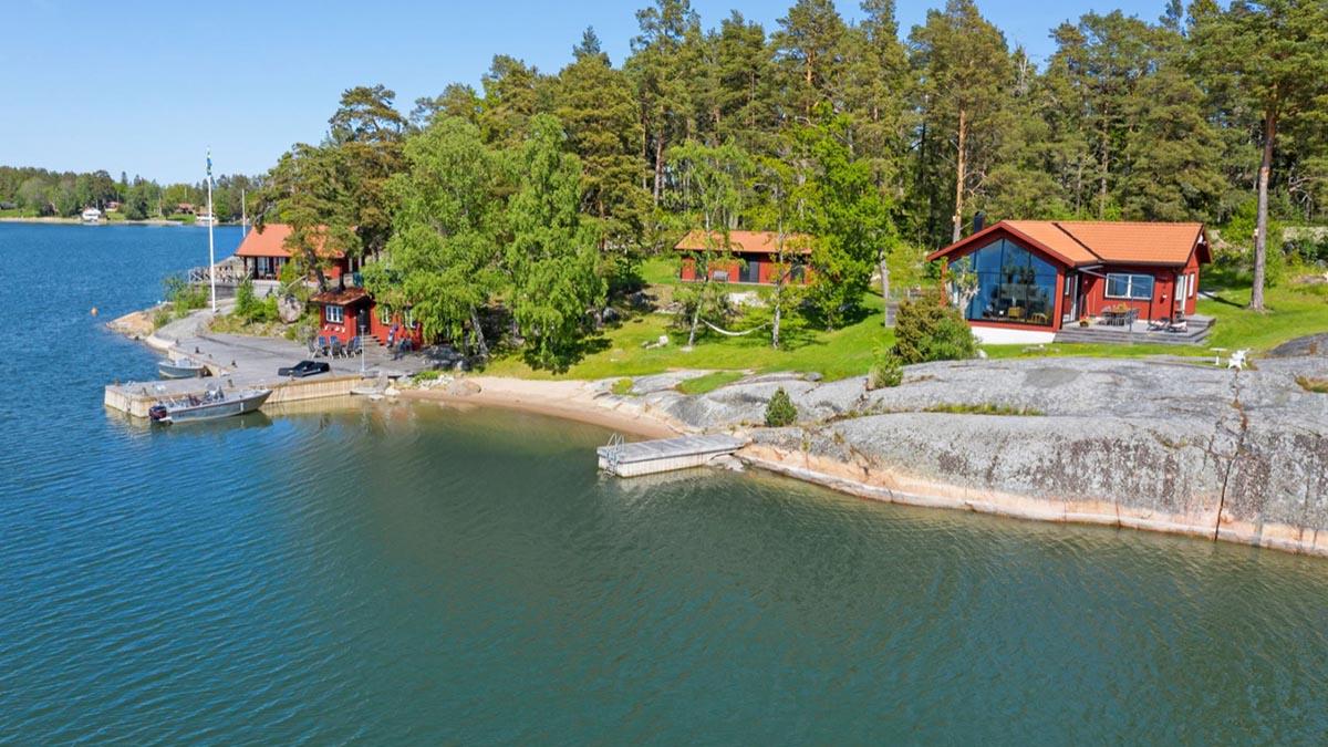 Skärgårdsidyll i Roslagen