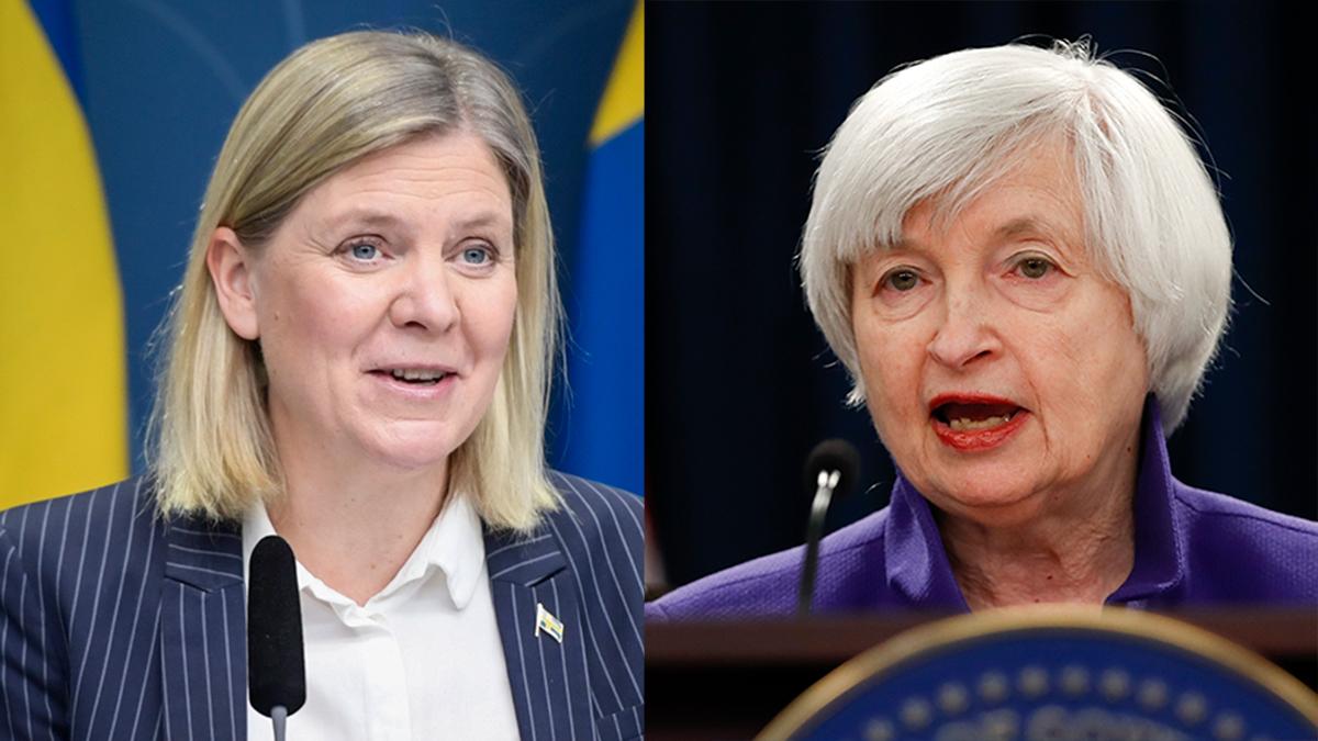 Magdalena Andersson och Janet Yellen